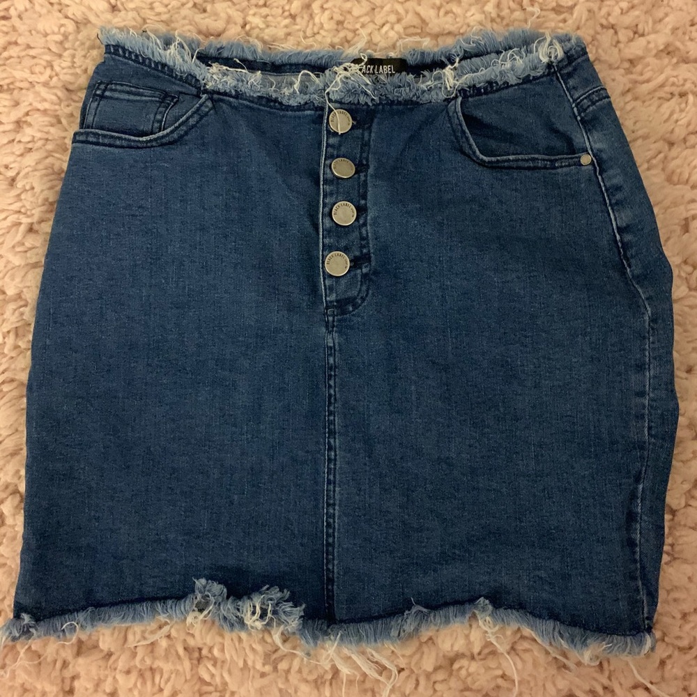 Blue skirt